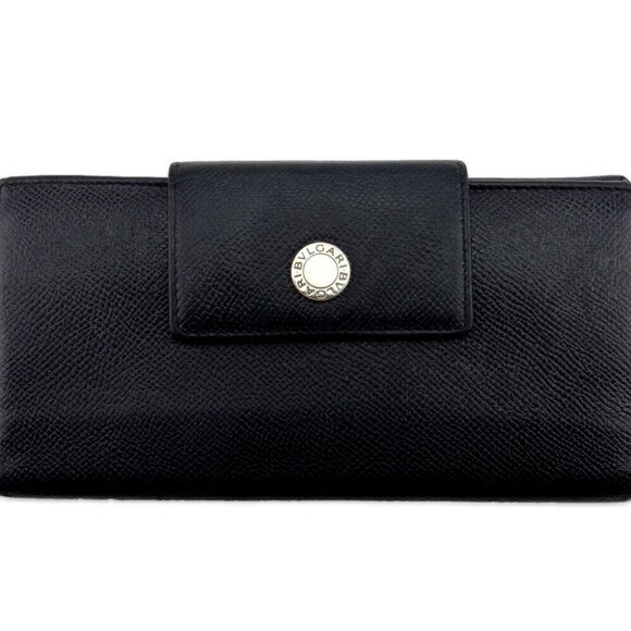 BVLGARI Wallet Classico Leather Authentic USED - Picture 2 of 9